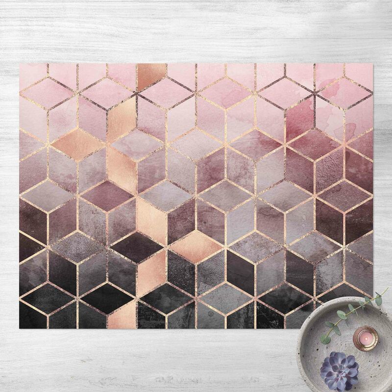 Alfombras vinílicas - Elisabeth Fredriksson - Pink Gray Golden Geometry - Apaisado 3:4 Dimensión LxA: 120cm x 160cm
Alfombras vinílicas - Elisabeth Fredriksson - Pink Gray Golden Geometry - Apaisado 3:4 Dimensión LxA: 120cm x 160cm