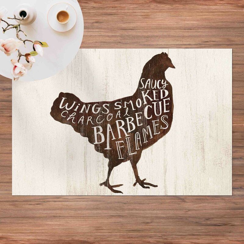 Alfombras vinílicas - Farm BBQ - Chicken - Apaisado 2:3 Dimensión LxA: 40cm x 60cm
Alfombras vinílicas - Farm BBQ - Chicken - Apaisado 2:3 Dimensión LxA: 40cm x 60cm