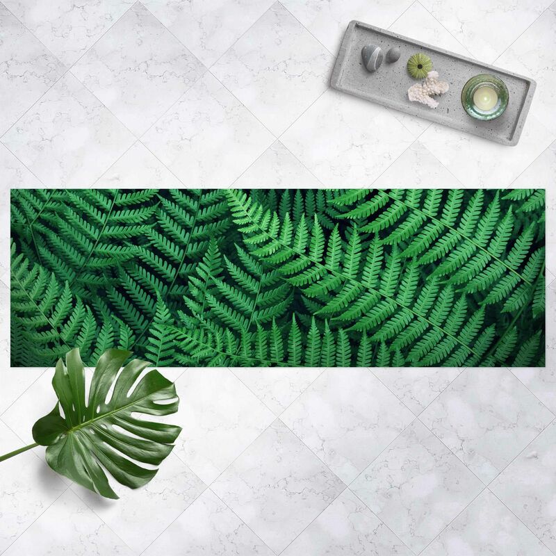 Alfombras vinílicas - Fern - Panorama Formato apaisado Dimensión LxA: 60cm x 180cm
Alfombras vinílicas - Fern - Panorama Formato apaisado Dimensión LxA: 60cm x 180cm