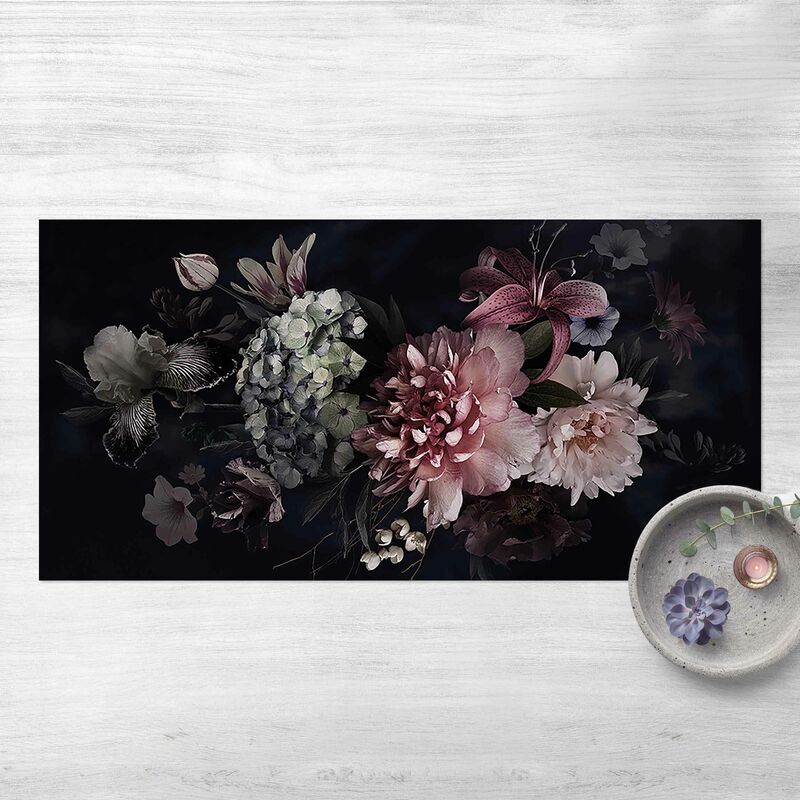 Alfombras vinílicas - Flowers With Fog On Black - Apaisado 1:2 Dimensión LxA: 110cm x 220cm
Alfombras vinílicas - Flowers With Fog On Black - Apaisado 1:2 Dimensión LxA: 110cm x 220cm