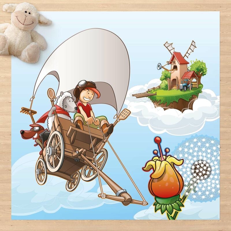 Alfombras vinílicas - Flying Farm Hay Cart Ride - Cuadrado 1:1 Dimensión LxA: 80cm x 80cm
Alfombras vinílicas - Flying Farm Hay Cart Ride - Cuadrado 1:1 Dimensión LxA: 80cm x 80cm