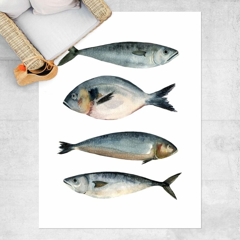 Alfombras vinílicas - Four Fish In Watercolour lI - Alto 4:3 Dimensión LxA: 160cm x 120cm
Alfombras vinílicas - Four Fish In Watercolour lI - Alto 4:3 Dimensión LxA: 160cm x 120cm