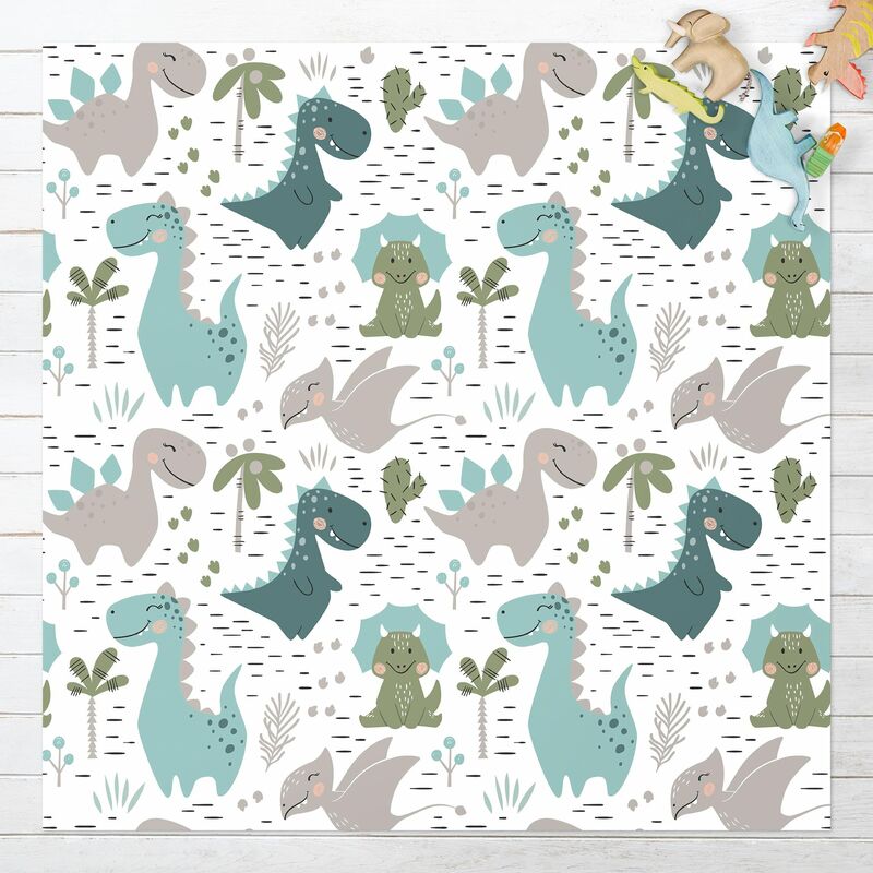 Alfombras vinílicas - Friendly Dinosaur With Palm Trees And Cacti - Cuadrado 1:1 Dimensión LxA: 80cm x 80cm
Alfombras vinílicas - Friendly Dinosaur With Palm Trees And Cacti - Cuadrado 1:1 Dimensión LxA: 80cm x 80cm