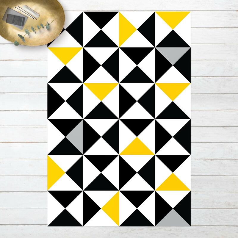 Alfombras vinílicas - Geometrical Pattern Big Triangles Touch of Yellow - Alto 3:2 Dimensión LxA: 120cm x 80cm
Alfombras vinílicas - Geometrical Pattern Big Triangles Touch of Yellow - Alto 3:2 Dimensión LxA: 120cm x 80cm