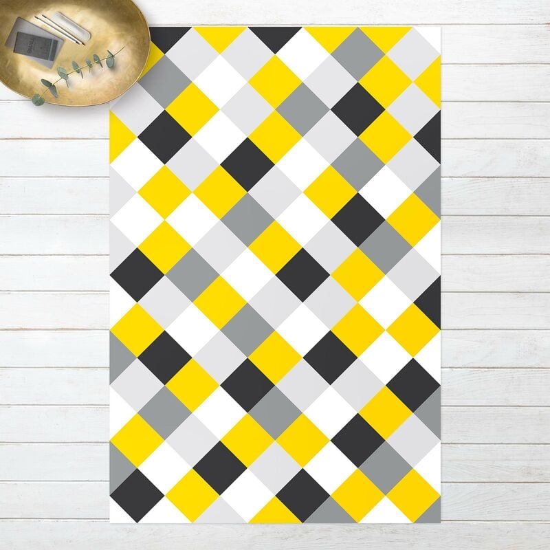 Alfombras vinílicas - Geometrical Pattern Rotated Chessboard Yellow - Alto 3:2 Dimensión LxA: 180cm x 120cm
Alfombras vinílicas - Geometrical Pattern Rotated Chessboard Yellow - Alto 3:2 Dimensión LxA: 180cm x 120cm
