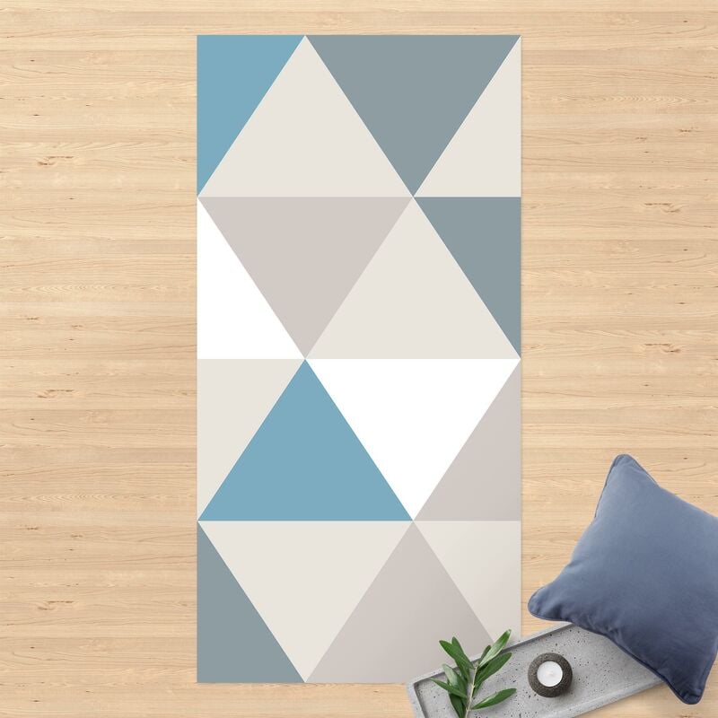 Bilderwelten - Alfombras vinílicas - Geometrical Pattern Tilted Triangle Blue - Alto 2:1 Dimensión LxA: 200cm x 100cm
Bilderwelten - Alfombras vinílicas - Geometrical Pattern Tilted Triangle Blue - Alto 2:1 Dimensión LxA: 200cm x 100cm