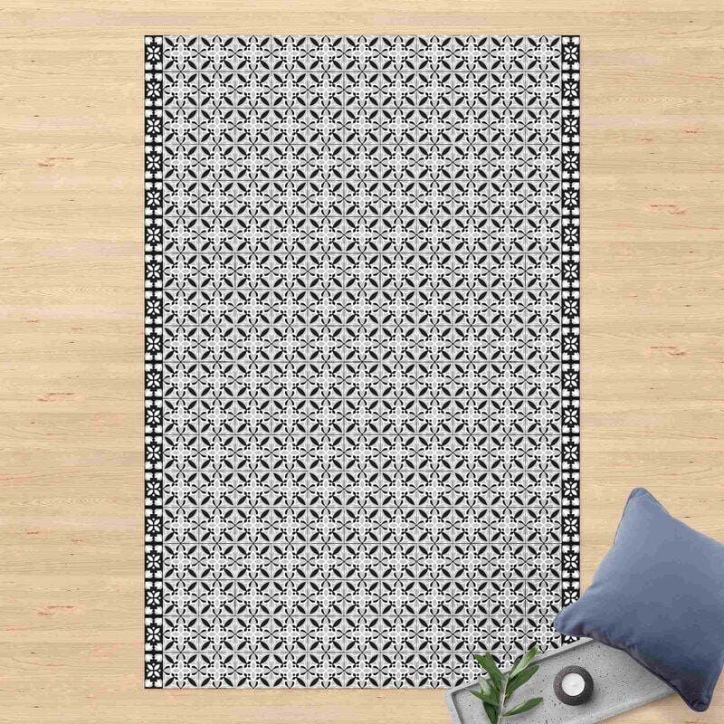 Alfombras vinílicas - Geometrical Tile Mix Blossom Black - Alto 3:2 Dimensión LxA: 120cm x 80cm
Alfombras vinílicas - Geometrical Tile Mix Blossom Black - Alto 3:2 Dimensión LxA: 120cm x 80cm