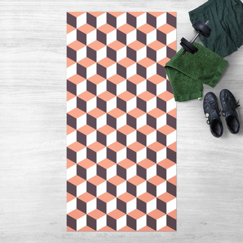Alfombras vinílicas - Geometrical Tile Mix Cubes Orange - Alto 2:1 Dimensión LxA: 160cm x 80cm
Alfombras vinílicas - Geometrical Tile Mix Cubes Orange - Alto 2:1 Dimensión LxA: 160cm x 80cm