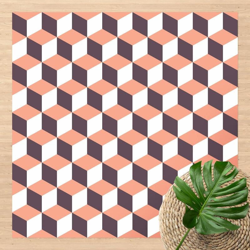 Alfombras vinílicas - Geometrical Tile Mix Cubes Orange - Cuadrado 1:1 Dimensión LxA: 100cm x 100cm
Alfombras vinílicas - Geometrical Tile Mix Cubes Orange - Cuadrado 1:1 Dimensión LxA: 100cm x 100cm