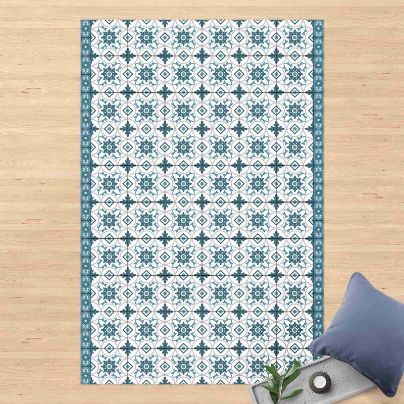 Alfombras vinílicas - Geometrical Tile Mix Flower Blue Grey - Alto 3:2 Dimensión LxA: 210cm x 140cm
Alfombras vinílicas - Geometrical Tile Mix Flower Blue Grey - Alto 3:2 Dimensión LxA: 210cm x 140cm