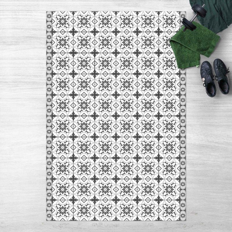 Alfombras vinílicas - Geometrical Tile Mix Flower Grey - Alto 3:2 Dimensión LxA: 180cm x 120cm
Alfombras vinílicas - Geometrical Tile Mix Flower Grey - Alto 3:2 Dimensión LxA: 180cm x 120cm