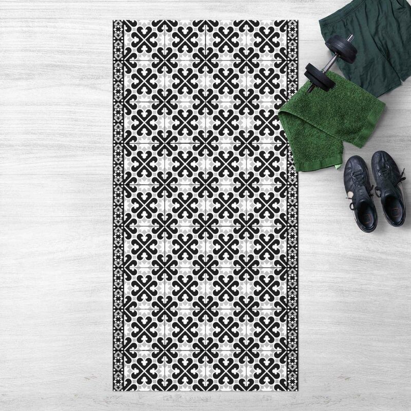 Bilderwelten - Alfombras vinílicas - Geometrical Tile Mix Hearts Black - Alto 2:1 Dimensión LxA: 280cm x 140cm
Bilderwelten - Alfombras vinílicas - Geometrical Tile Mix Hearts Black - Alto 2:1 Dimensión LxA: 280cm x 140cm