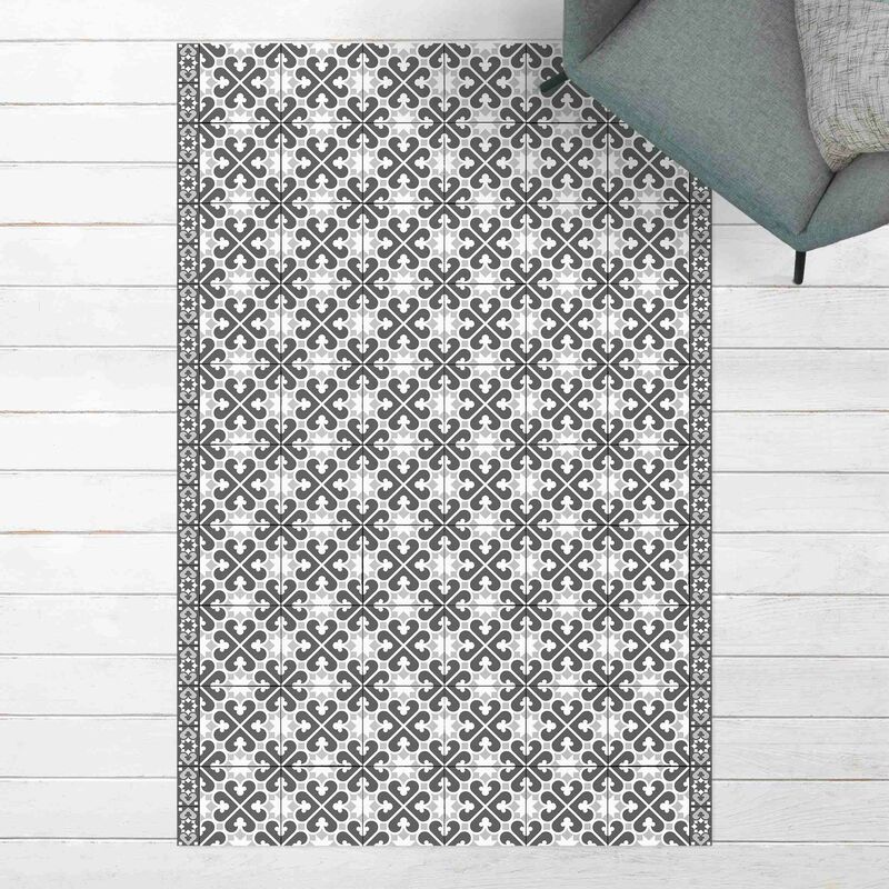 Alfombras vinílicas - Geometrical Tile Mix Hearts Grey - Alto 3:2 Dimensión LxA: 150cm x 100cm
Alfombras vinílicas - Geometrical Tile Mix Hearts Grey - Alto 3:2 Dimensión LxA: 150cm x 100cm