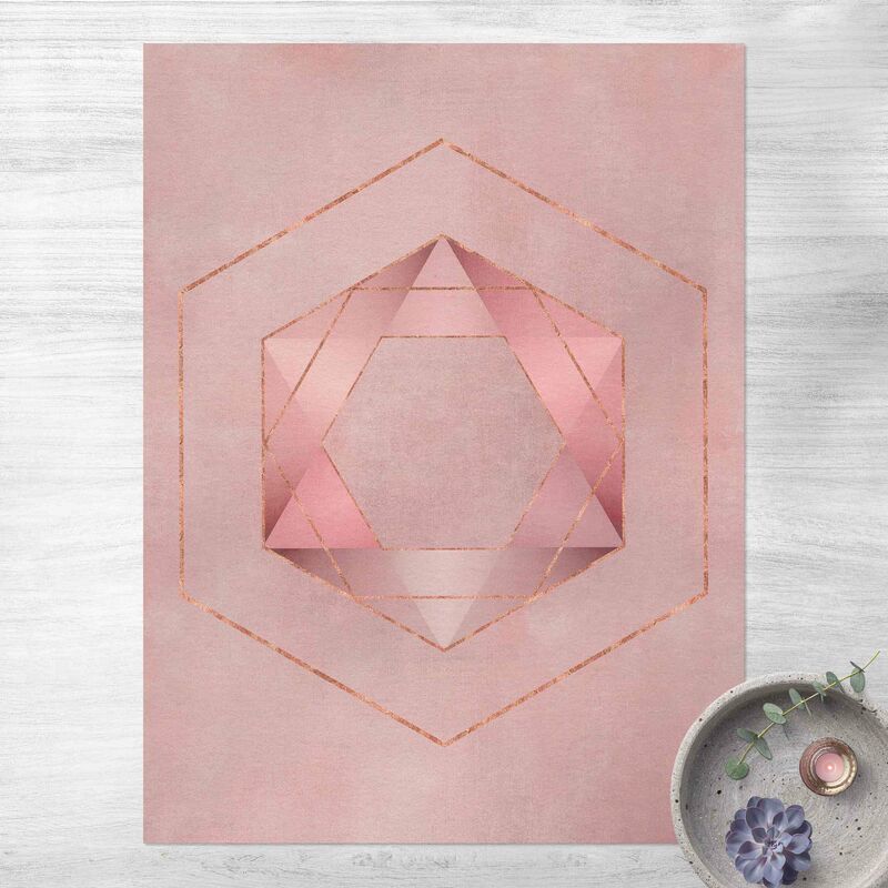 Alfombras vinílicas - Geometry In Pink And Gold I - Alto 4:3 Dimensión LxA: 80cm x 60cm
Alfombras vinílicas - Geometry In Pink And Gold I - Alto 4:3 Dimensión LxA: 80cm x 60cm