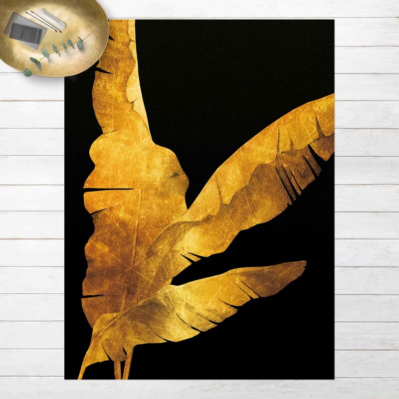 Alfombras vinílicas - Gold - Banana Plant On Black - Alto 4:3 Dimensión LxA: 140cm x 105cm
Alfombras vinílicas - Gold - Banana Plant On Black - Alto 4:3 Dimensión LxA: 140cm x 105cm