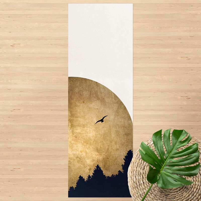 Alfombras vinílicas - Gold Moon In The Forest - Panorámico Dimensión LxA: 150cm x 50cm
Alfombras vinílicas - Gold Moon In The Forest - Panorámico Dimensión LxA: 150cm x 50cm