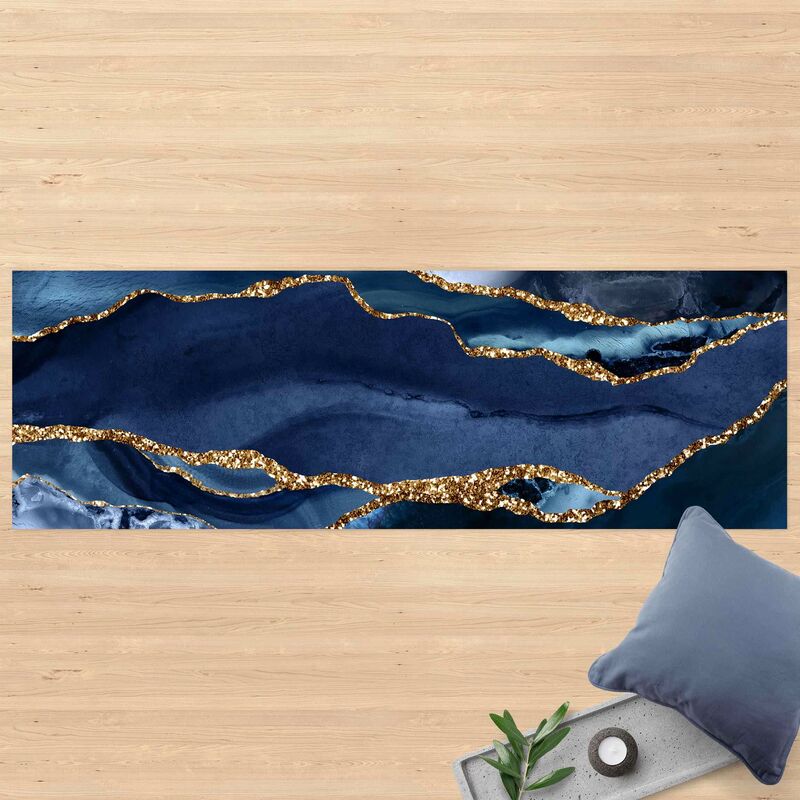Alfombras vinílicas - Golden Glitter Waves Blue backdrop - Panorama Formato apaisado Dimensión LxA: 80cm x 240cm
Alfombras vinílicas - Golden Glitter Waves Blue backdrop - Panorama Formato apaisado Dimensión LxA: 80cm x 240cm