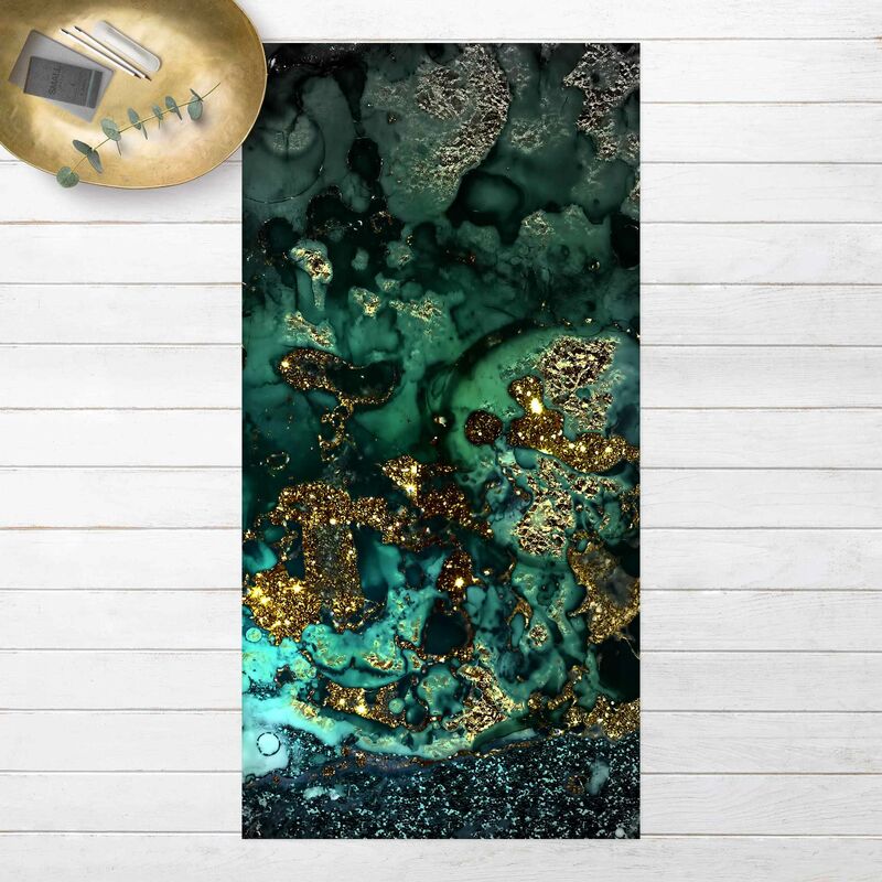 Alfombras vinílicas - Golden Sea Islands Abstract - Alto 2:1 Dimensión LxA: 240cm x 120cm
Alfombras vinílicas - Golden Sea Islands Abstract - Alto 2:1 Dimensión LxA: 240cm x 120cm
