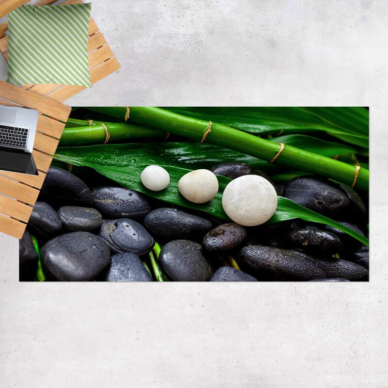 Alfombras vinílicas - Green Bamboo With Zen Stones - Apaisado 1:2 Dimensión LxA: 50cm x 100cm
Alfombras vinílicas - Green Bamboo With Zen Stones - Apaisado 1:2 Dimensión LxA: 50cm x 100cm