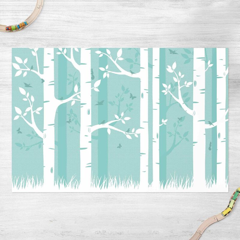 Alfombras vinílicas - Green Birch Forest With Butterflies And Birds - Apaisado 2:3 Dimensión LxA: 100cm x 150cm
Alfombras vinílicas - Green Birch Forest With Butterflies And Birds - Apaisado 2:3 Dimensión LxA: 100cm x 150cm