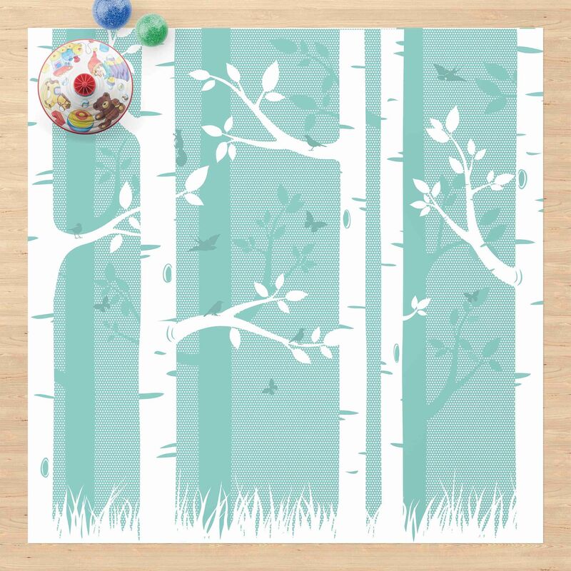 Alfombras vinílicas - Green Birch Forest With Butterflies And Birds - Cuadrado 1:1 Dimensión LxA: 40cm x 40cm
Alfombras vinílicas - Green Birch Forest With Butterflies And Birds - Cuadrado 1:1 Dimensión LxA: 40cm x 40cm