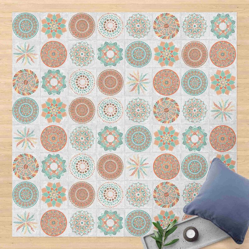 Alfombras vinílicas - Hand Paintes Mandala Pattern - Cuadrado 1:1 Dimensión LxA: 80cm x 80cm
Alfombras vinílicas - Hand Paintes Mandala Pattern - Cuadrado 1:1 Dimensión LxA: 80cm x 80cm