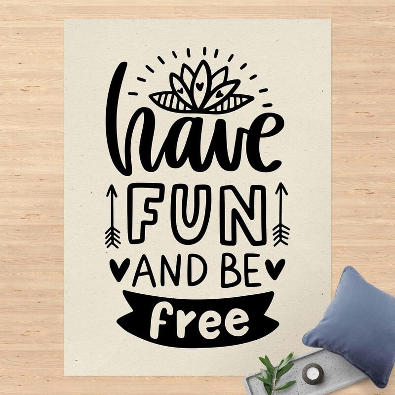 Alfombras vinílicas - Have fun and be free - Alto 4:3 Dimensión LxA: 140cm x 105cm
Alfombras vinílicas - Have fun and be free - Alto 4:3 Dimensión LxA: 140cm x 105cm