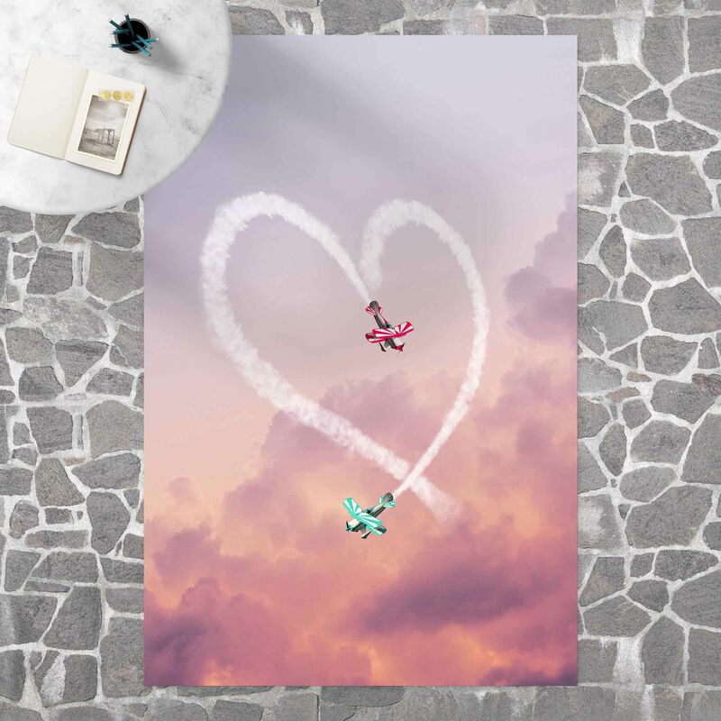 Alfombras vinílicas - Heart With Airplanes - Alto 3:2 Dimensión LxA: 60cm x 40cm
Alfombras vinílicas - Heart With Airplanes - Alto 3:2 Dimensión LxA: 60cm x 40cm
