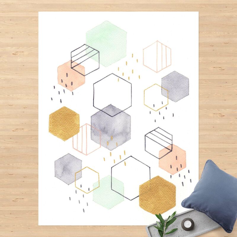 Alfombras vinílicas - Hexagonal Scattering I - Alto 4:3 Dimensión LxA: 80cm x 60cm
Alfombras vinílicas - Hexagonal Scattering I - Alto 4:3 Dimensión LxA: 80cm x 60cm