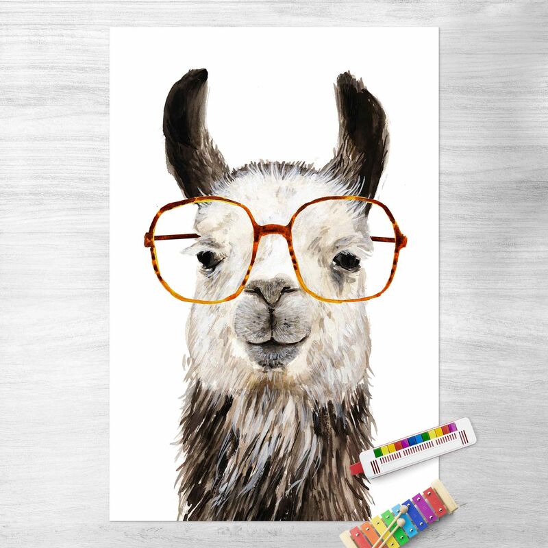 Alfombras vinílicas - Hip Lama With Glasses IV - Alto 3:2 Dimensión LxA: 90cm x 60cm
Alfombras vinílicas - Hip Lama With Glasses IV - Alto 3:2 Dimensión LxA: 90cm x 60cm