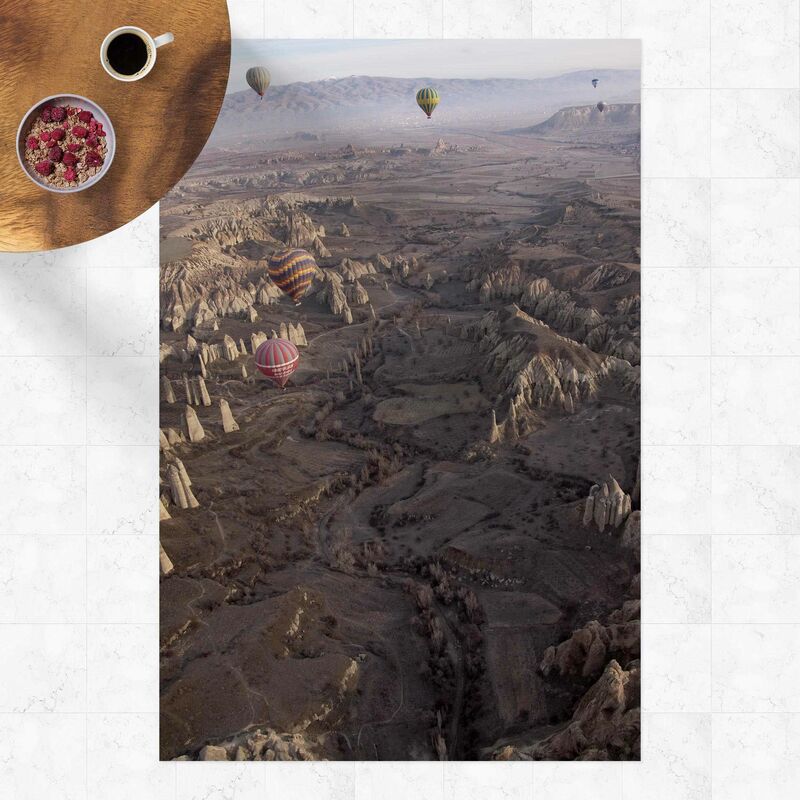 Alfombras vinílicas - Hot-Air Balloon over Anatolia - Alto 3:2 Dimensión LxA: 150cm x 100cm
Alfombras vinílicas - Hot-Air Balloon over Anatolia - Alto 3:2 Dimensión LxA: 150cm x 100cm