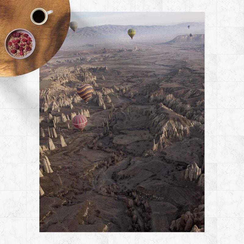 Alfombras vinílicas - Hot-Air Balloon over Anatolia - Alto 4:3 Dimensión LxA: 180cm x 135cm
Alfombras vinílicas - Hot-Air Balloon over Anatolia - Alto 4:3 Dimensión LxA: 180cm x 135cm