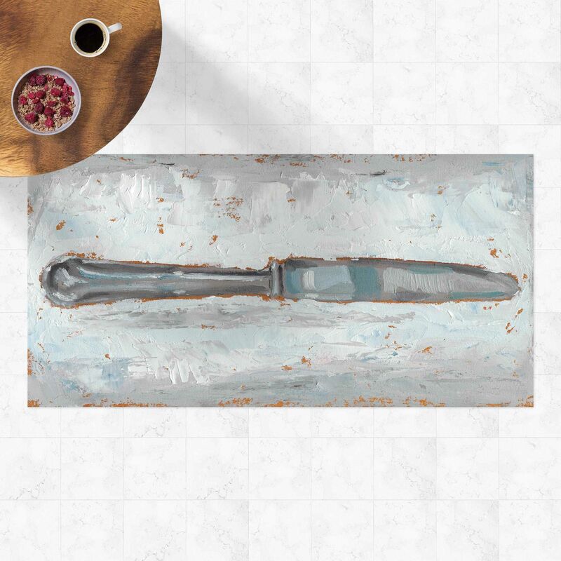 Alfombras vinílicas - Impressionistic Cutlery - Knife - Apaisado 1:2 Dimensión LxA: 50cm x 100cm
Alfombras vinílicas - Impressionistic Cutlery - Knife - Apaisado 1:2 Dimensión LxA: 50cm x 100cm