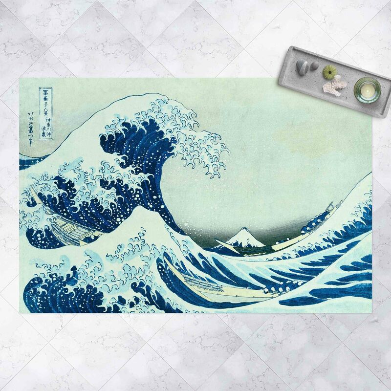 Alfombras vinílicas - Katsushika Hokusai - The Great Wave At Kanagawa - Apaisado 2:3 Dimensión LxA: 100cm x 150cm
Alfombras vinílicas - Katsushika Hokusai - The Great Wave At Kanagawa - Apaisado 2:3 Dimensión LxA: 100cm x 150cm