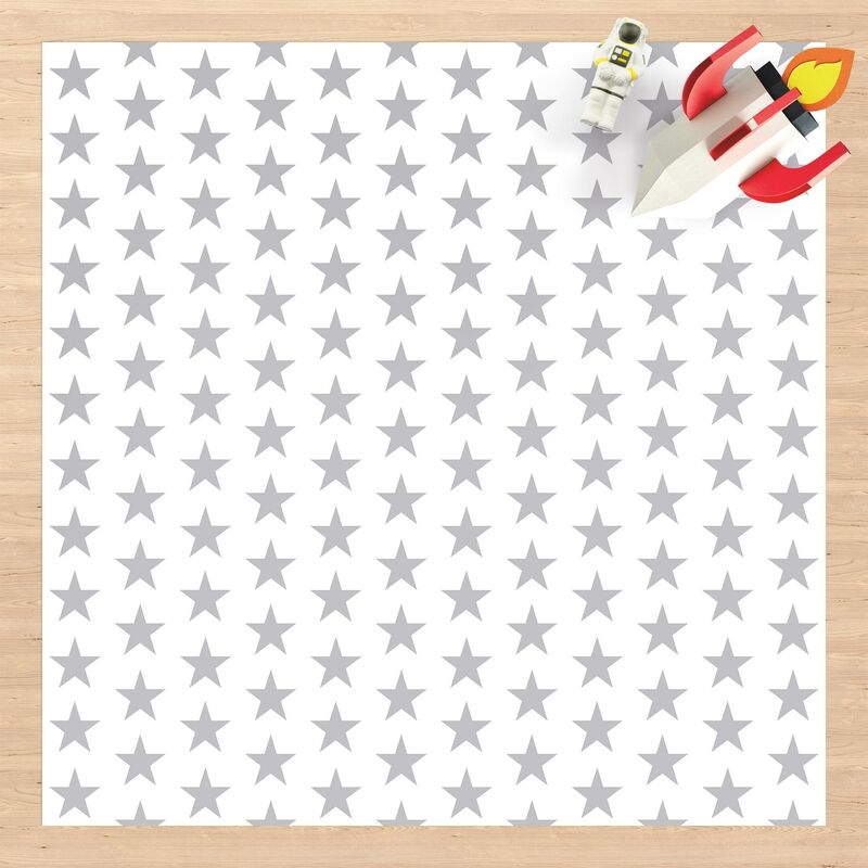 Alfombras vinílicas - Large Gray Stars On White - Cuadrado 1:1 Dimensión LxA: 60cm x 60cm
Alfombras vinílicas - Large Gray Stars On White - Cuadrado 1:1 Dimensión LxA: 60cm x 60cm