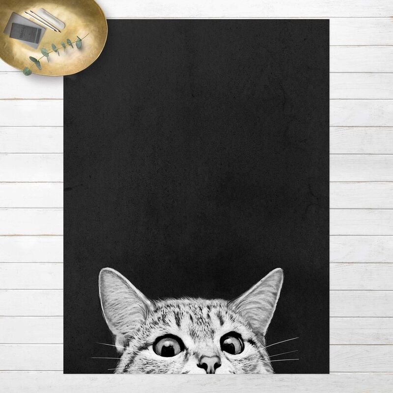Alfombras vinílicas - Laura Graves - Illustration Cat Black And White Drawing - Alto 4:3 Dimensión LxA: 120cm x 90cm
Alfombras vinílicas - Laura Graves - Illustration Cat Black And White Drawing - Alto 4:3 Dimensión LxA: 120cm x 90cm