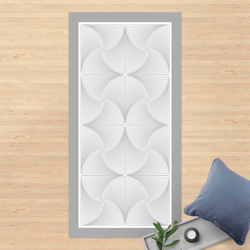 Alfombras vinílicas - Line Pattern Grey With Frame - Alto 2:1 Dimensión LxA: 180cm x 90cm
Alfombras vinílicas - Line Pattern Grey With Frame - Alto 2:1 Dimensión LxA: 180cm x 90cm
