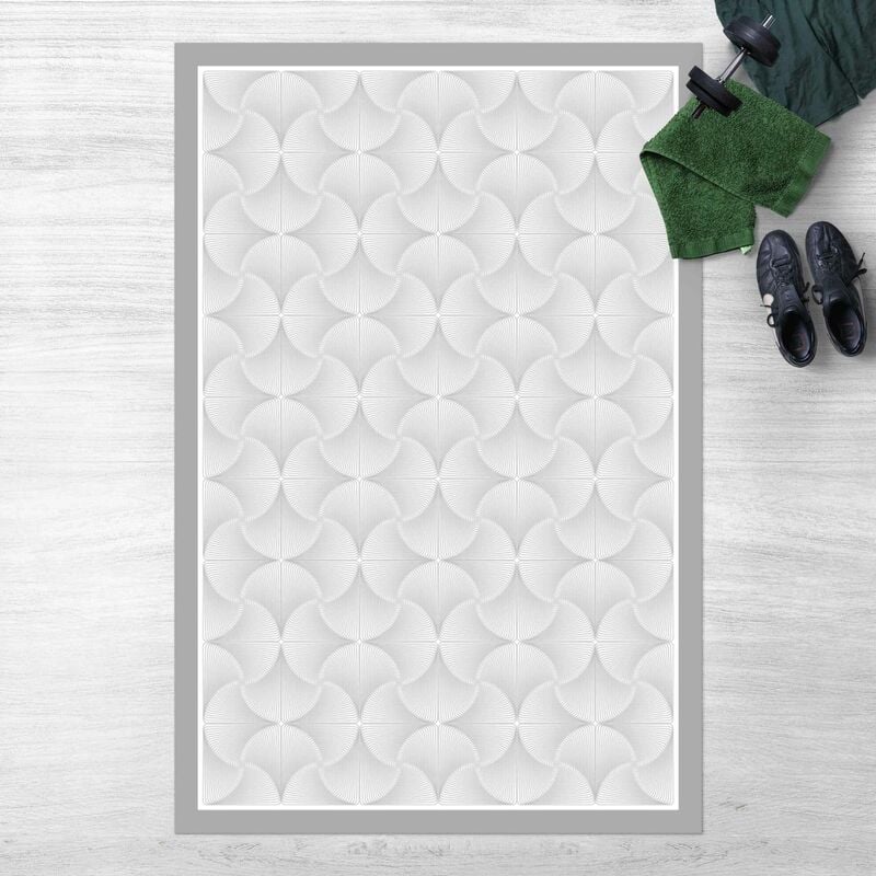 Alfombras vinílicas - Line Pattern Grey With Frame - Alto 3:2 Dimensión LxA: 210cm x 140cm
Alfombras vinílicas - Line Pattern Grey With Frame - Alto 3:2 Dimensión LxA: 210cm x 140cm