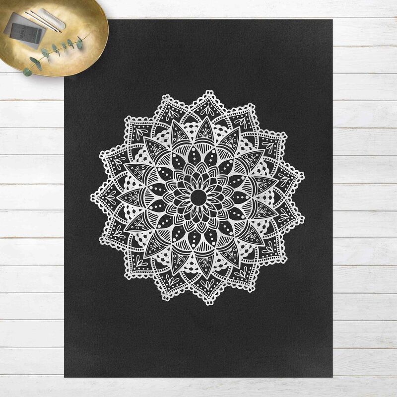 Alfombras vinílicas - Mandala Illustration Ornament White Black - Alto 4:3 Dimensión LxA: 80cm x 60cm
Alfombras vinílicas - Mandala Illustration Ornament White Black - Alto 4:3 Dimensión LxA: 80cm x 60cm