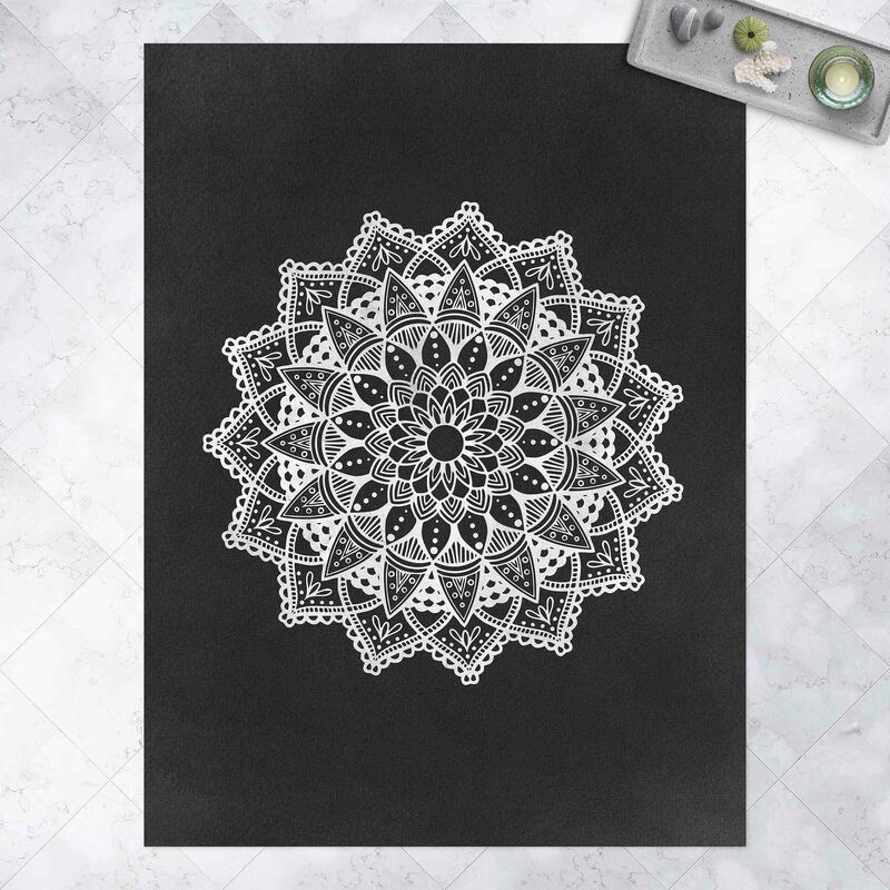 Alfombras vinílicas - Mandala Illustration Ornament White Black - Alto 4:3 Dimensión LxA: 140cm x 105cm
Alfombras vinílicas - Mandala Illustration Ornament White Black - Alto 4:3 Dimensión LxA: 140cm x 105cm