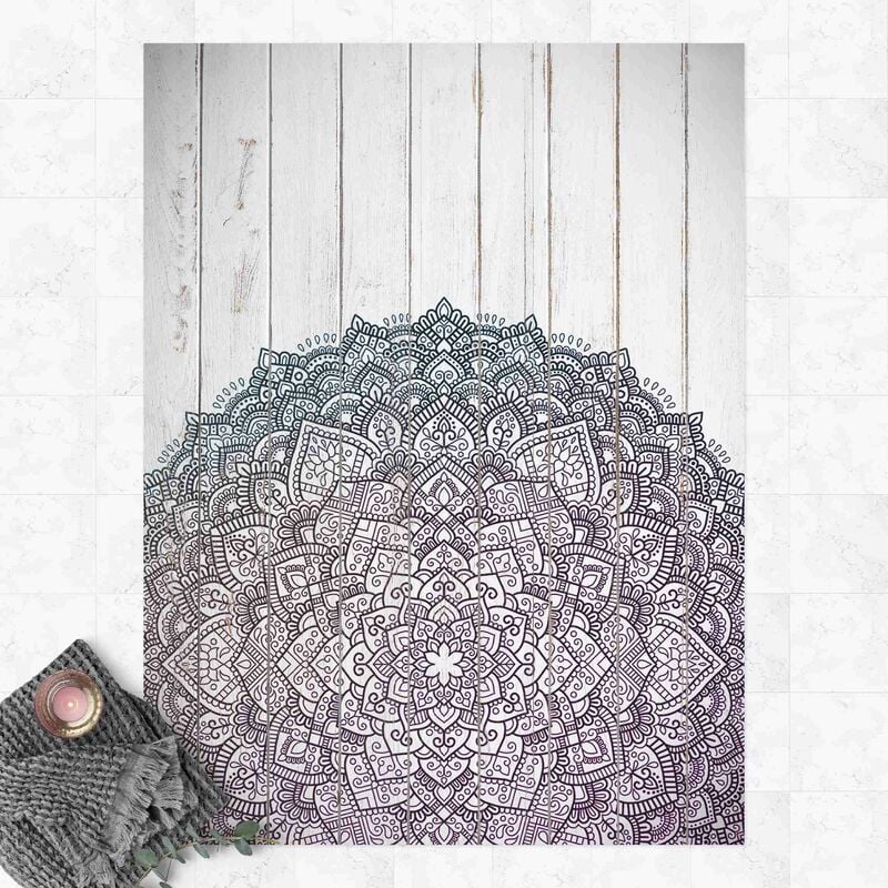 Alfombras vinílicas - Mandala Lotus Flower Wood Look White - Alto 4:3 Dimensión LxA: 100cm x 75cm
Alfombras vinílicas - Mandala Lotus Flower Wood Look White - Alto 4:3 Dimensión LxA: 100cm x 75cm