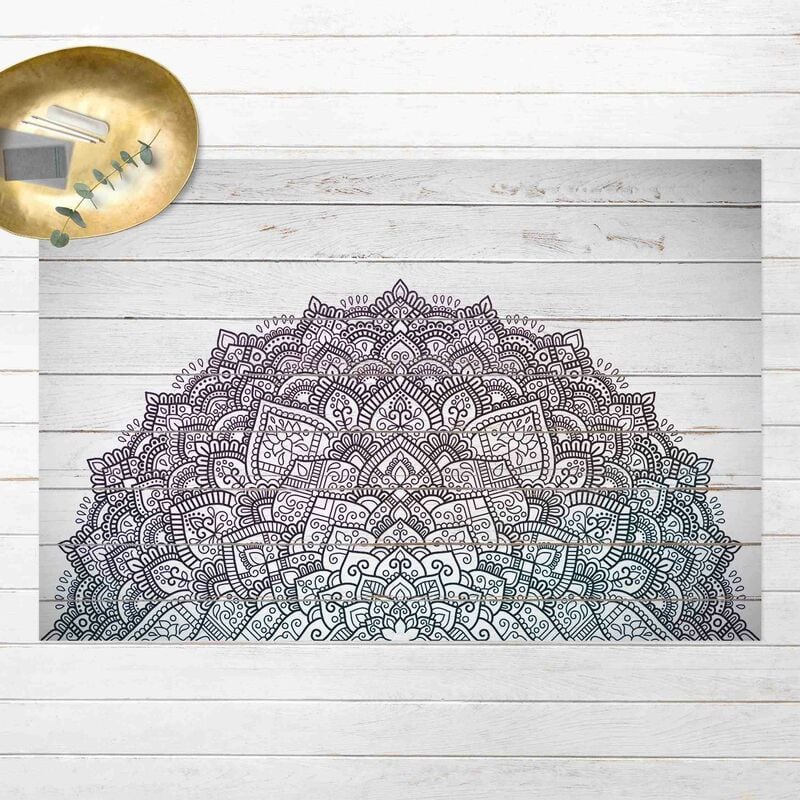 Alfombras vinílicas - Mandala Lotus Flower Wood Look White - Apaisado 2:3 Dimensión LxA: 120cm x 180cm
Alfombras vinílicas - Mandala Lotus Flower Wood Look White - Apaisado 2:3 Dimensión LxA: 120cm x 180cm