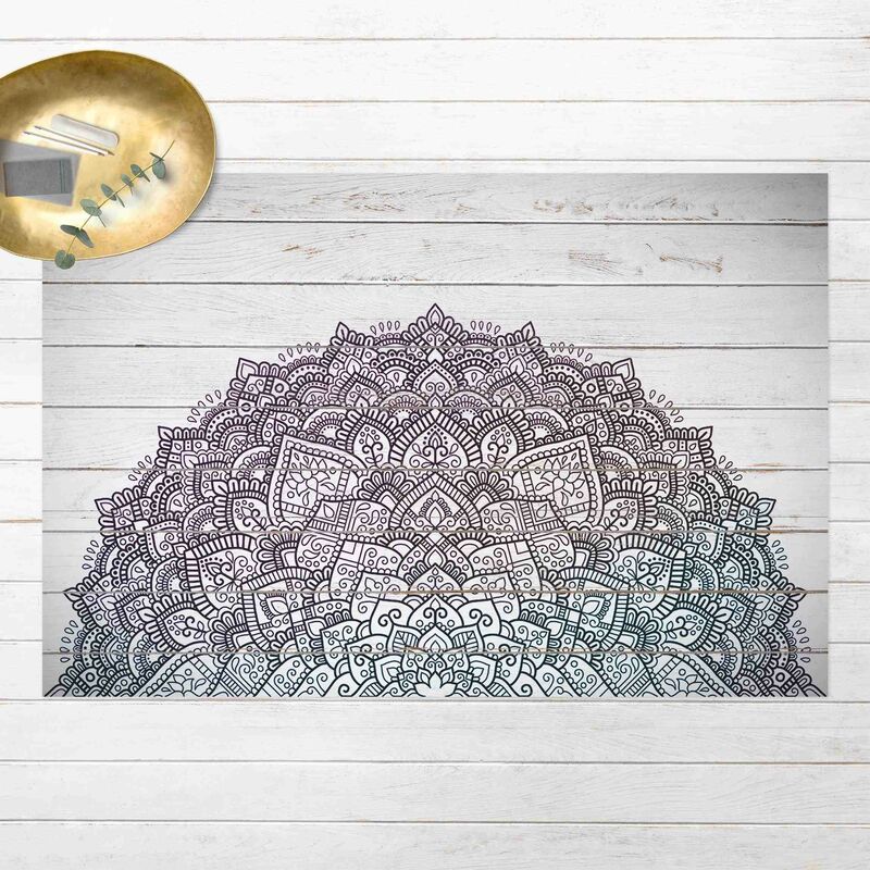 Alfombras vinílicas - Mandala Lotus Flower Wood Look White - Apaisado 2:3 Dimensión LxA: 60cm x 90cm
Alfombras vinílicas - Mandala Lotus Flower Wood Look White - Apaisado 2:3 Dimensión LxA: 60cm x 90cm
