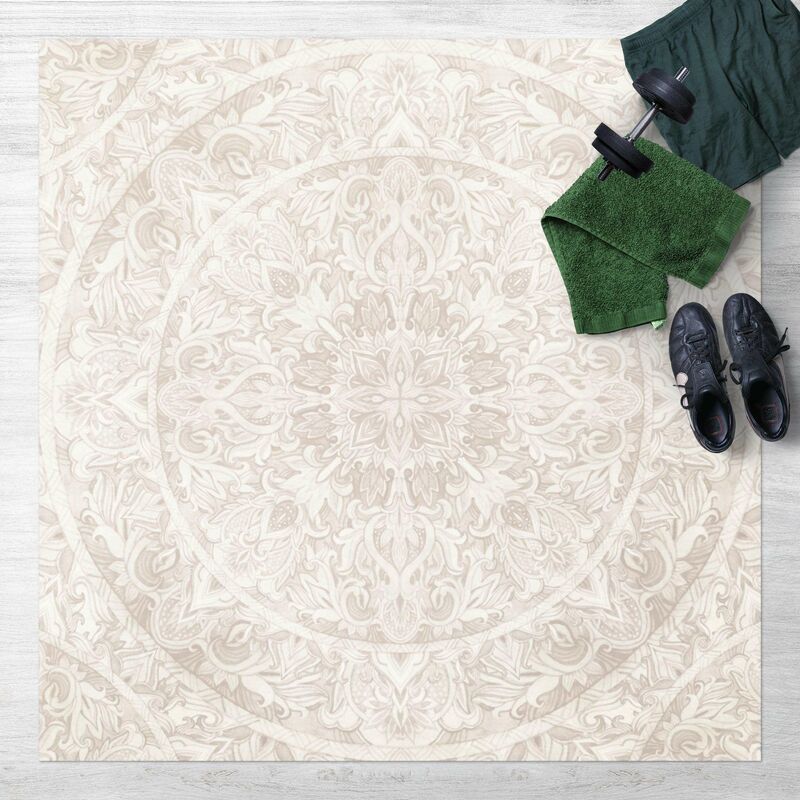 Bilderwelten - Alfombras vinílicas - Mandala Watercolour Ornament Beige - Cuadrado 1:1 Dimensión LxA: 140cm x 140cm
Bilderwelten - Alfombras vinílicas - Mandala Watercolour Ornament Beige - Cuadrado 1:1 Dimensión LxA: 140cm x 140cm