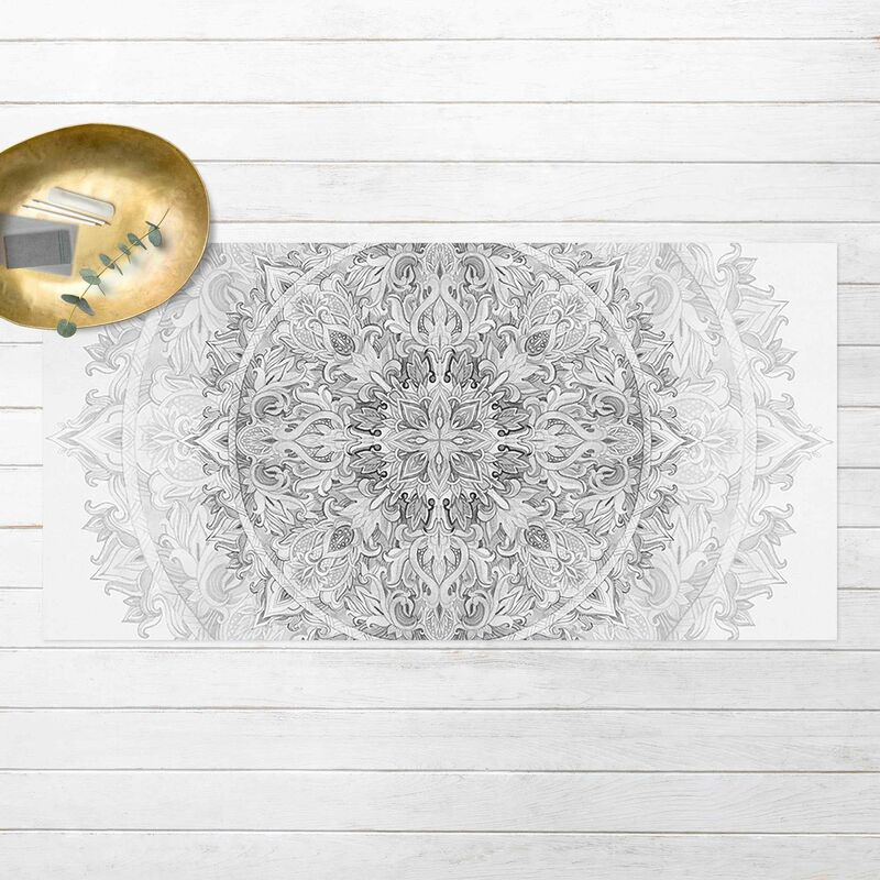 Bilderwelten - Alfombras vinílicas - Mandala Watercolour Ornament Pattern Black White - Apaisado 1:2 Dimensión LxA: 100cm x 200cm
Bilderwelten - Alfombras vinílicas - Mandala Watercolour Ornament Pattern Black White - Apaisado 1:2 Dimensión LxA: 100cm x 200cm