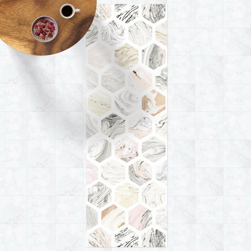 Bilderwelten - Alfombras vinílicas - Marble Hexagons In Beige - Panorámico Dimensión LxA: 300cm x 100cm
Bilderwelten - Alfombras vinílicas - Marble Hexagons In Beige - Panorámico Dimensión LxA: 300cm x 100cm