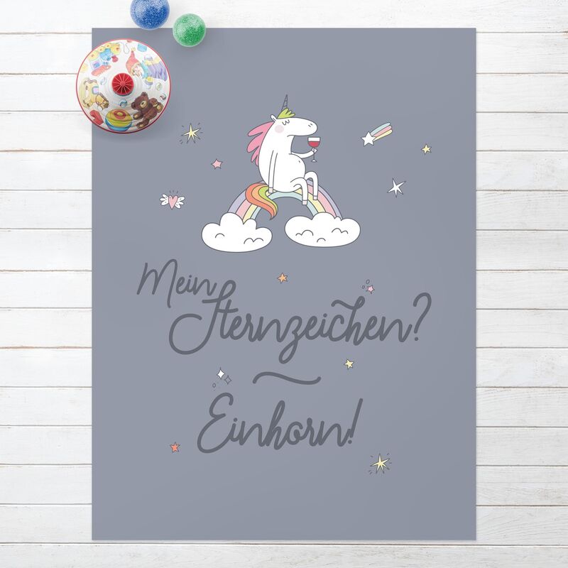 Alfombras vinílicas - Mein Sternzeichen - Einhorn - Alto 4:3 Dimensión LxA: 60cm x 45cm
Alfombras vinílicas - Mein Sternzeichen - Einhorn - Alto 4:3 Dimensión LxA: 60cm x 45cm