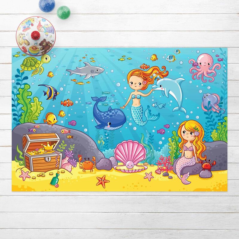 Alfombras vinílicas - Mermaid - Underwater World - Apaisado 2:3 Dimensión LxA: 120cm x 180cm
Alfombras vinílicas - Mermaid - Underwater World - Apaisado 2:3 Dimensión LxA: 120cm x 180cm