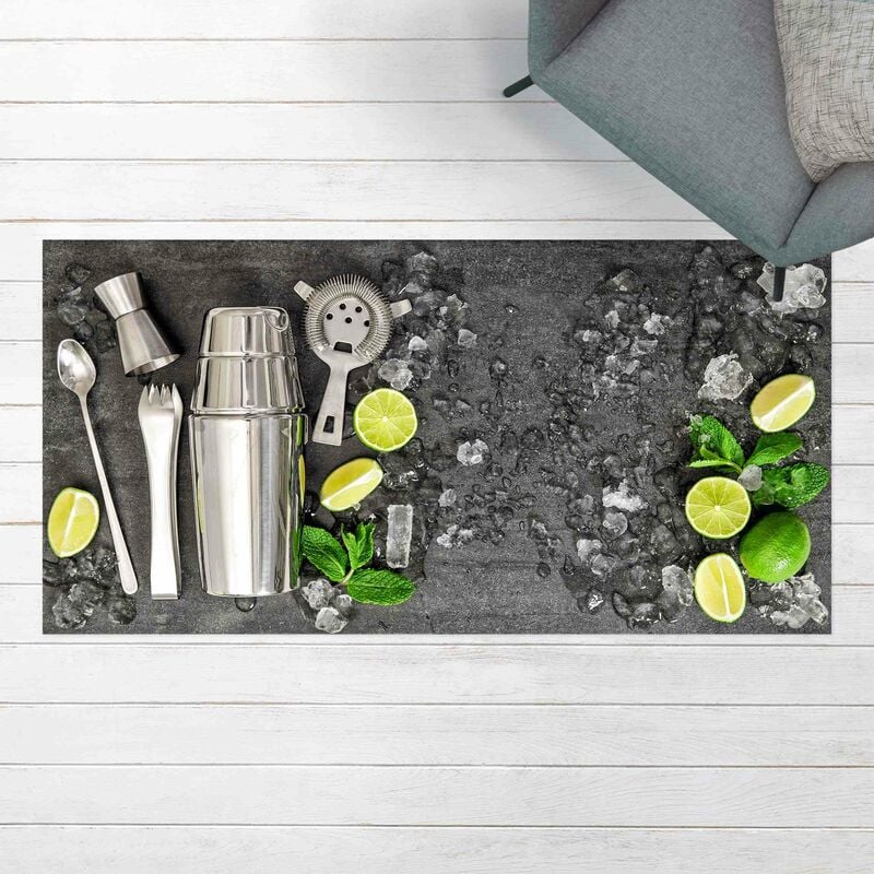 Alfombras vinílicas - Mojito Mixed Beverage - Apaisado 1:2 Dimensión LxA: 50cm x 100cm
Alfombras vinílicas - Mojito Mixed Beverage - Apaisado 1:2 Dimensión LxA: 50cm x 100cm
