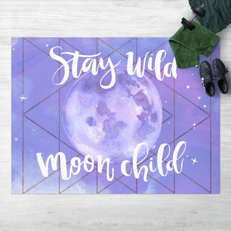 Alfombras vinílicas - Moon Child - Stay Wild - Apaisado 3:4 Dimensión LxA: 120cm x 160cm
Alfombras vinílicas - Moon Child - Stay Wild - Apaisado 3:4 Dimensión LxA: 120cm x 160cm